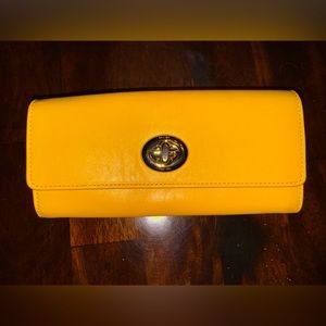 Coach Mustard Yellow Wallet - image 1